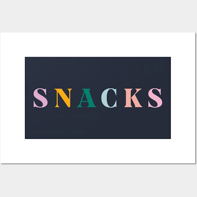 Snacks Wall Art by Duchess Plum